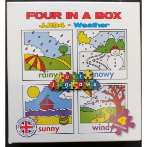 Four in a Box  Mini Puzzle- Weather